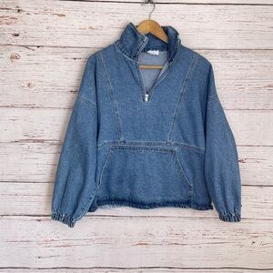 Women's Blue Jean Jacket pullover